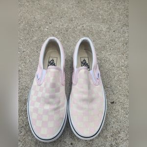 Vans Classic Checkerboard Slip on Size 7 Womens